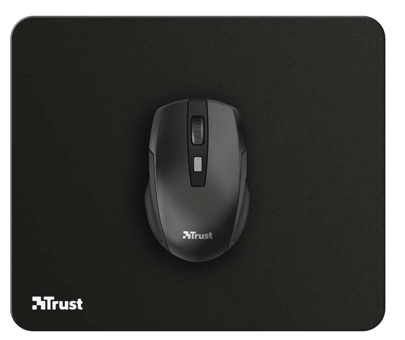 Podložka pod myš Trust Mouse Pad M, 25 x 21 cm černá