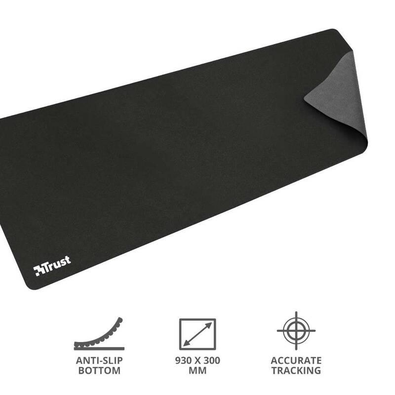 Podložka pod myš Trust Mouse Pad XXL, 93 x 30 cm černá