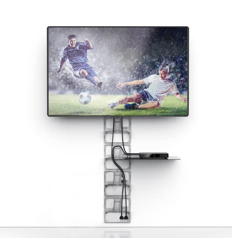 Police Meliconi Ghost Cube Shelf bílá