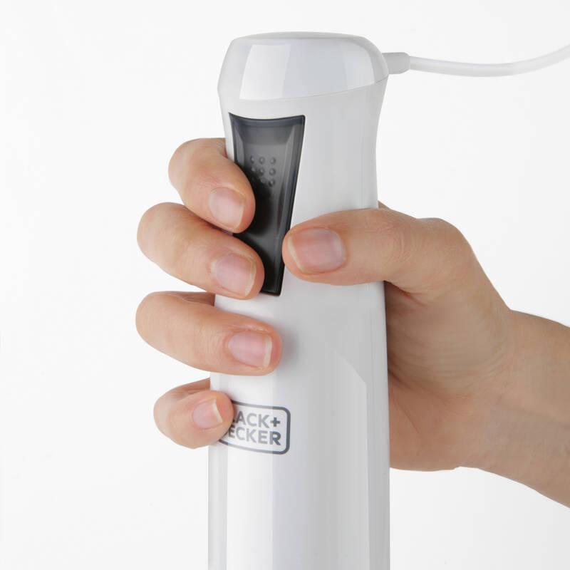 Ponorný mixér Black Decker BXHB500E černý bílý