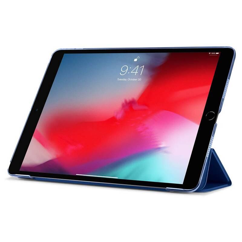 Pouzdro na tablet Spigen Smart Fold na Apple iPad Air 10,5" modré