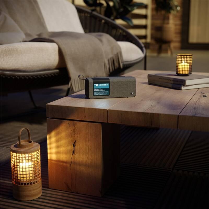 Radiopřijímač s DAB Hama DR200BT černý