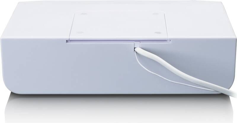 Radiopřijímač s DAB Lenco KCR-200WH bílý