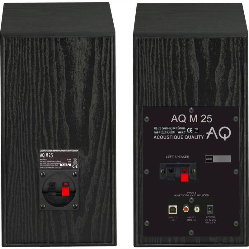 Reproduktory AQ M25, 2ks černý