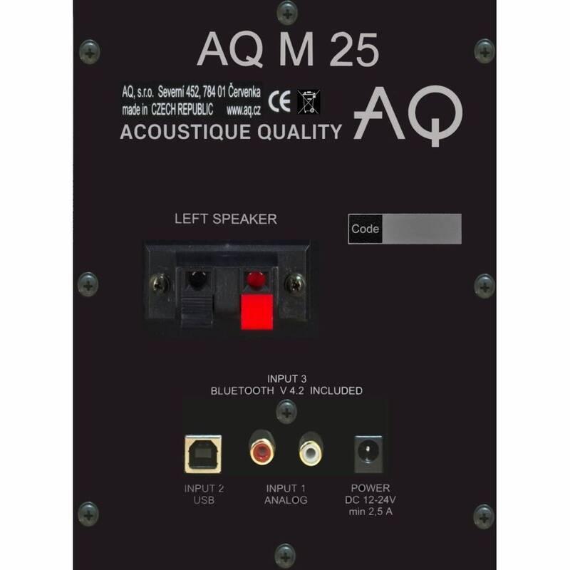 Reproduktory AQ M25, 2ks černý