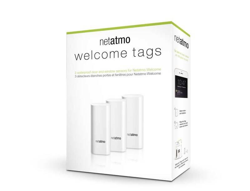 Senzor Netatmo Tags Smart Door and Window Sensors, 3ks bílý