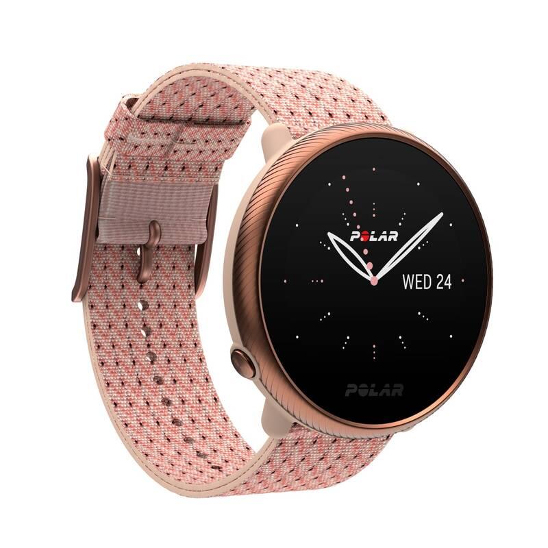 Sporttester Polar Ignite 2 vel. S-L růžový