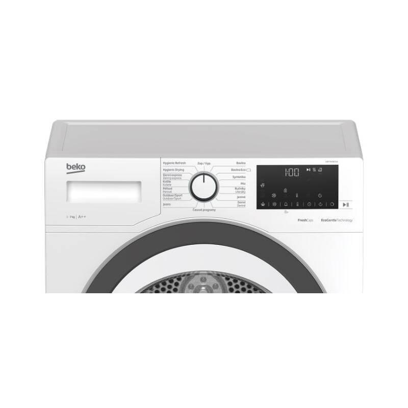 Sušička prádla Beko HDF7439CSSX bílá