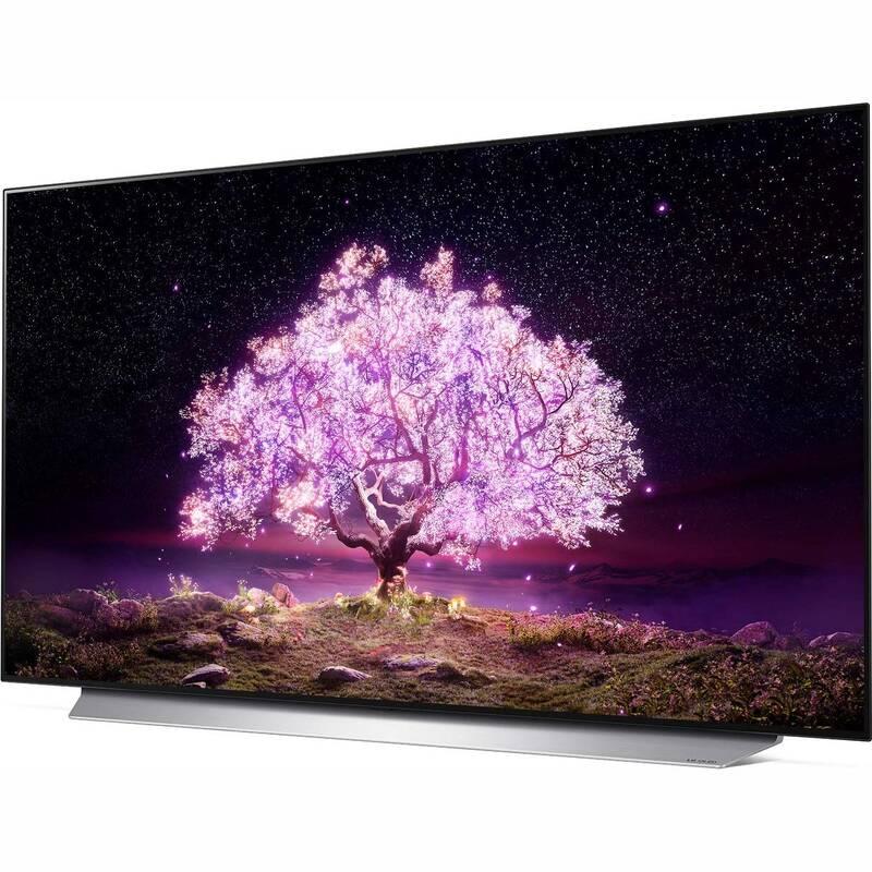 Televize LG OLED48C12 stříbrná bílá