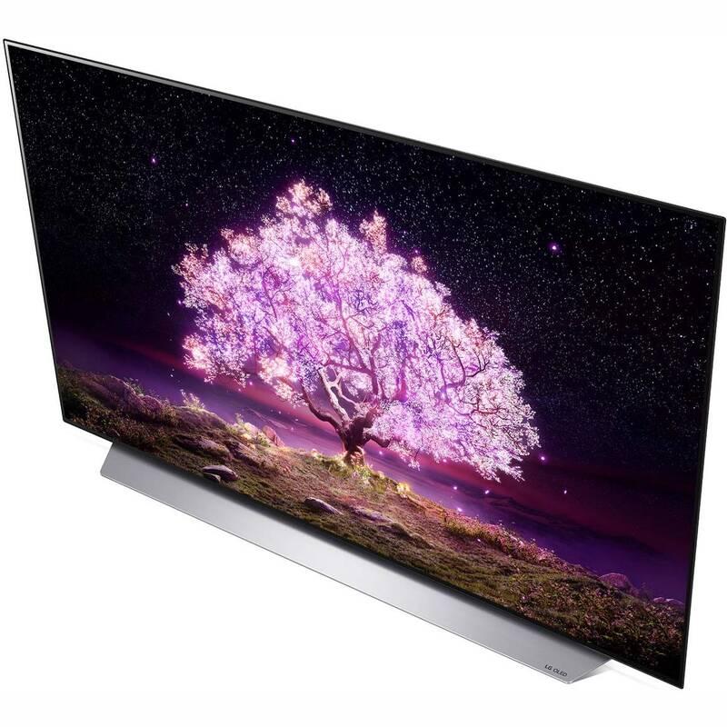 Televize LG OLED48C12 stříbrná bílá