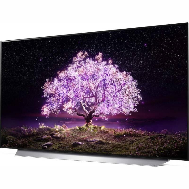 Televize LG OLED55C12 stříbrná bílá