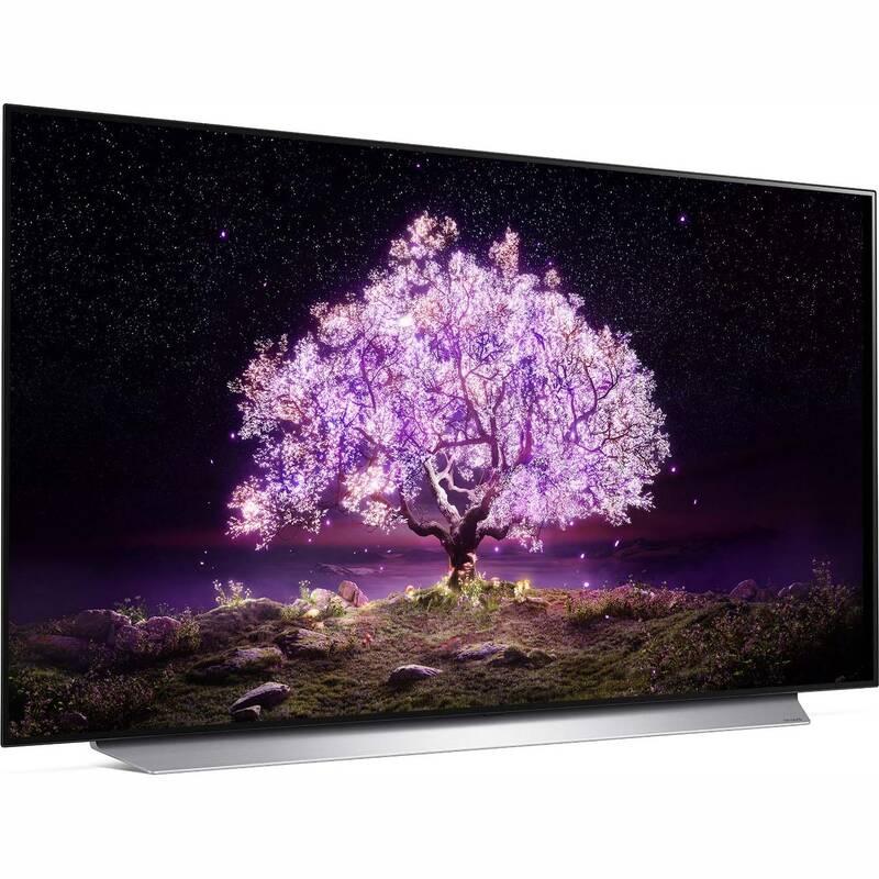 Televize LG OLED55C12 stříbrná bílá