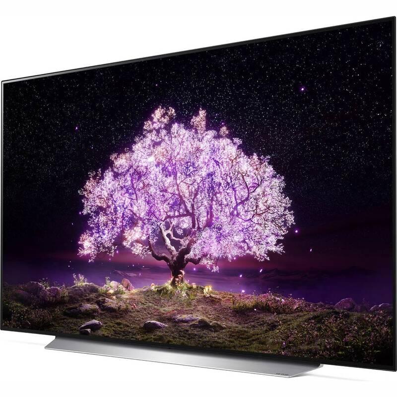 Televize LG OLED65C12 stříbrná bílá