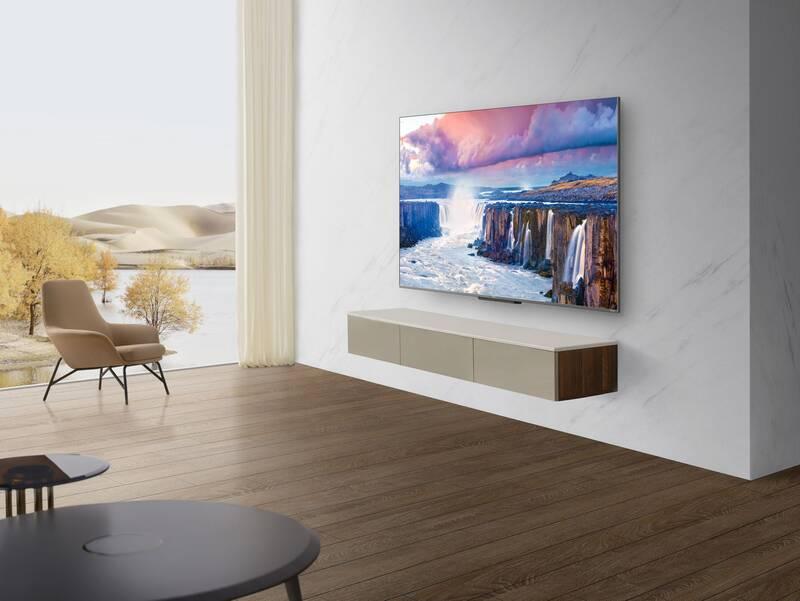 Televize TCL 50C725 stříbrná