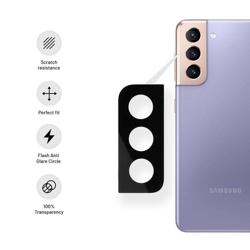 Tvrzené sklo FIXED na fotoaparát Samsung Galaxy S21, Tvrzené, sklo, FIXED, na, fotoaparát, Samsung, Galaxy, S21