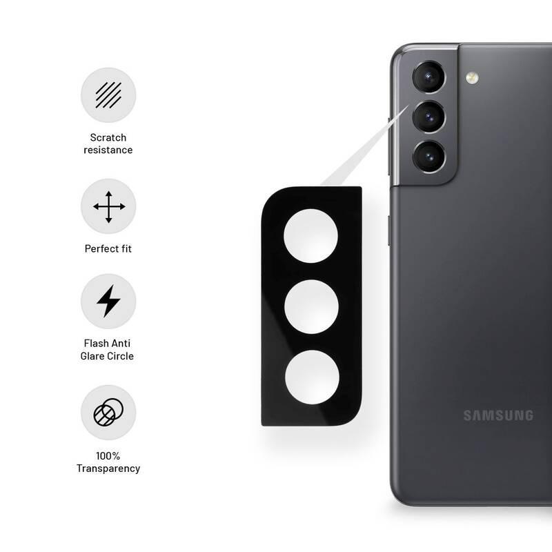 Tvrzené sklo FIXED na fotoaparát Samsung Galaxy S21
