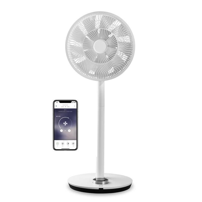 Ventilátor stojanový Duux Whisper Flex SMART White battery pack