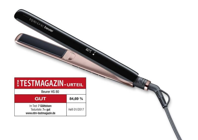 Žehlička na vlasy Beurer HS80