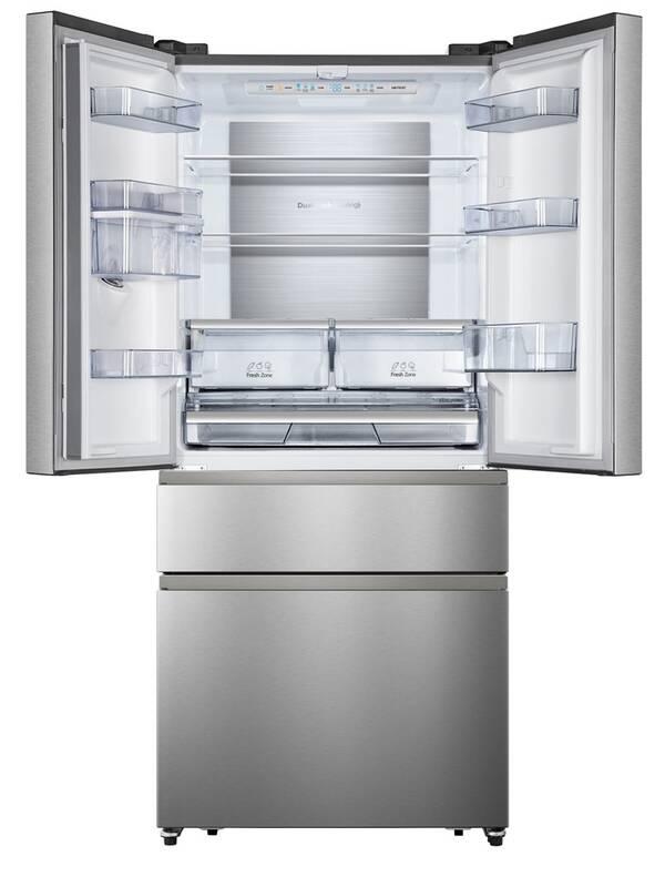 Americká lednice Hisense RF540N4WI1 nerez