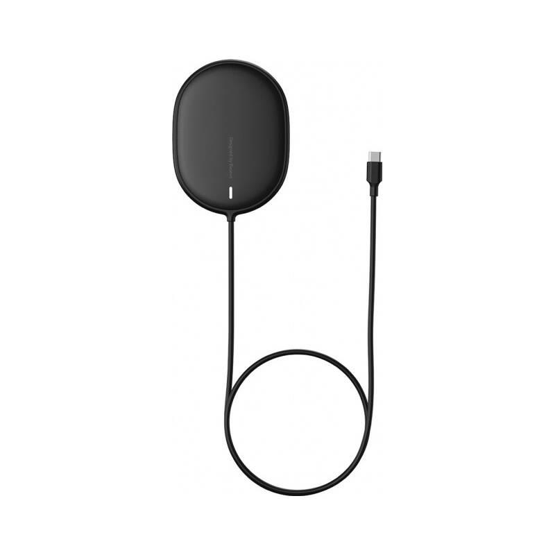 Bezdrátová nabíječka Baseus Light Magnetic pro iPhone 12 Series černá