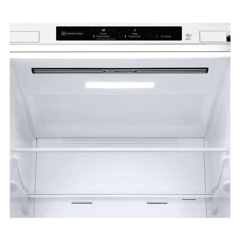 Chladnička s mrazničkou LG GBB61SWGCN bílé