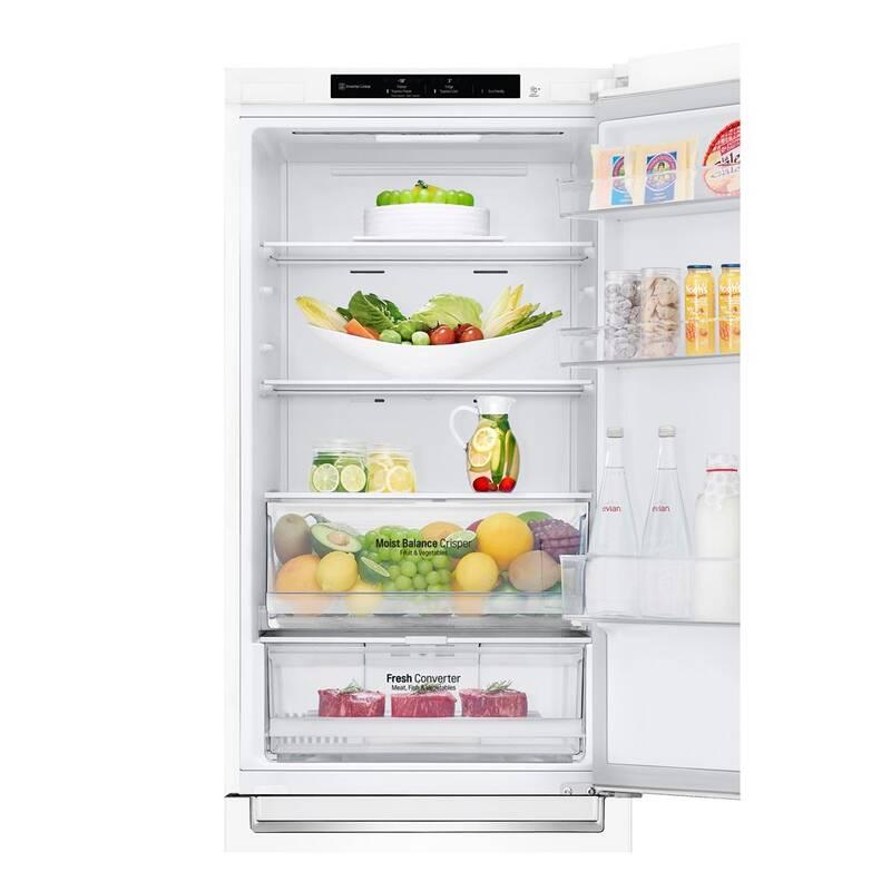 Chladnička s mrazničkou LG GBB61SWGCN bílé