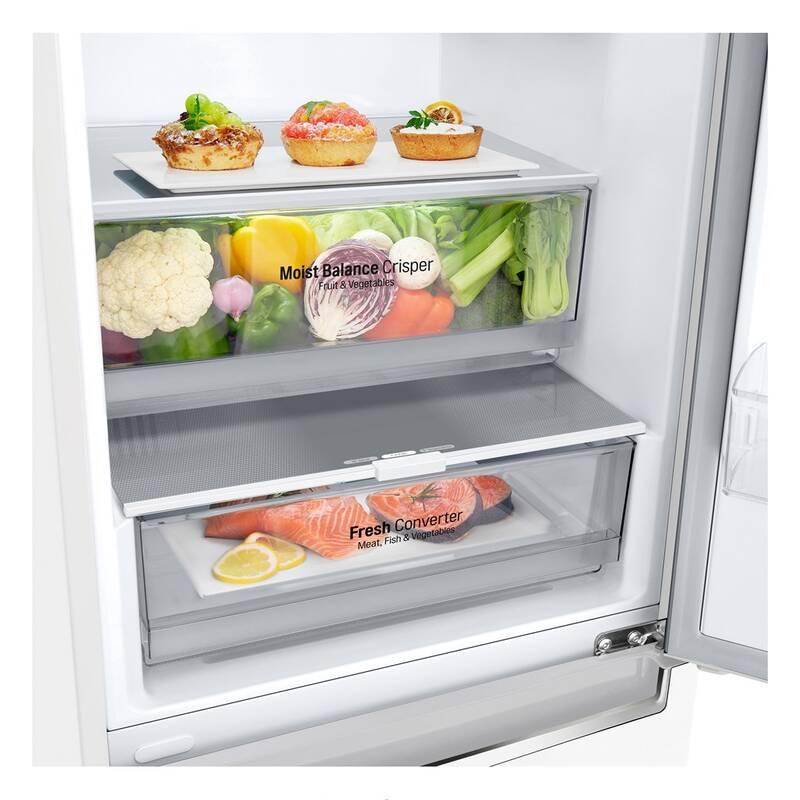 Chladnička s mrazničkou LG GBB61SWGCN bílé