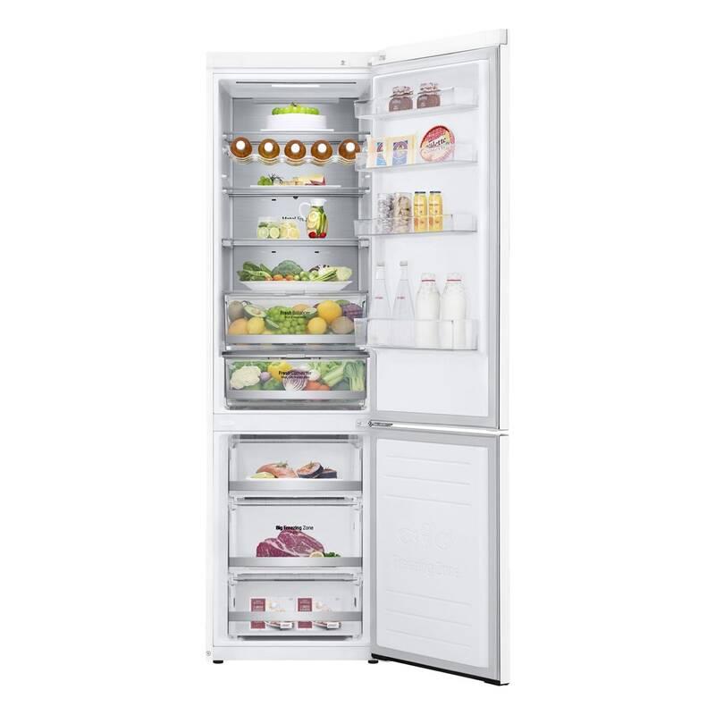 Chladnička s mrazničkou LG GBB72SWUCN bílé