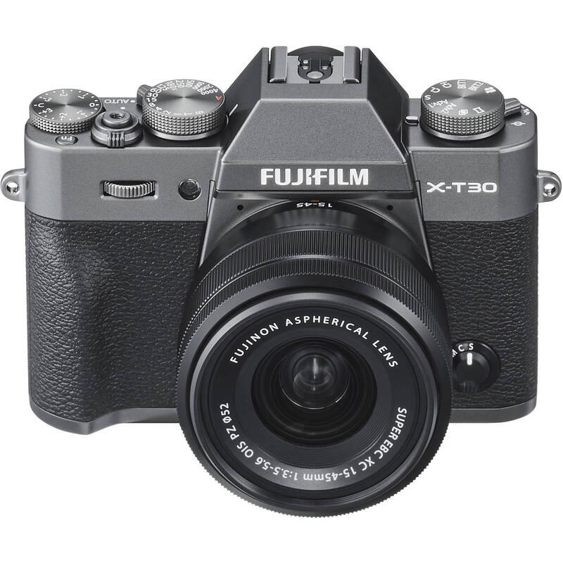 Digitální fotoaparát Fujifilm X-T30 XC15-45 mm šedý