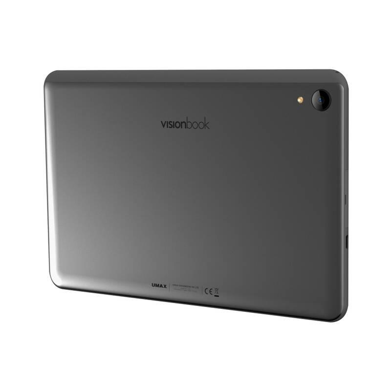 Dotykový tablet Umax VisionBook 10C LTE šedý