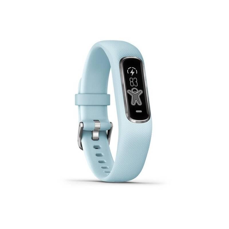 Fitness náramek Garmin vivoSmart4 Optic Blue Silver