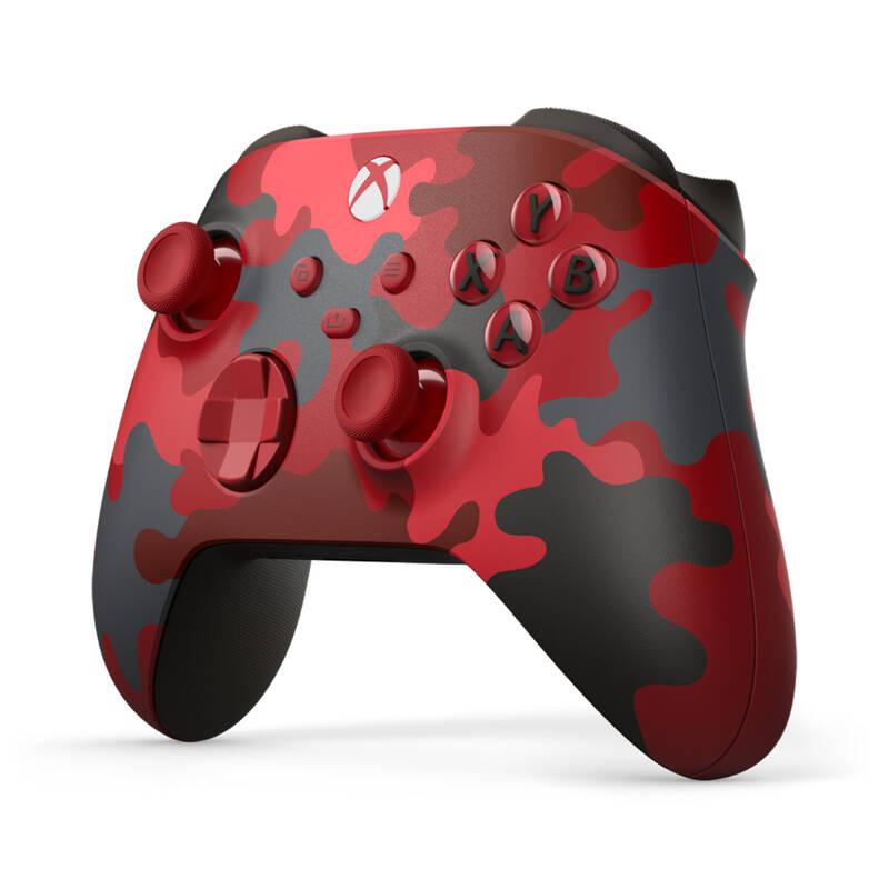 Gamepad Microsoft XSX Wireless Controller - Daystrike Camo SE červený