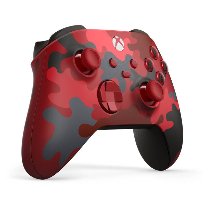 Gamepad Microsoft XSX Wireless Controller - Daystrike Camo SE červený