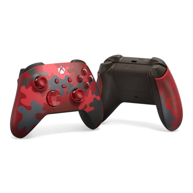 Gamepad Microsoft XSX Wireless Controller - Daystrike Camo SE červený