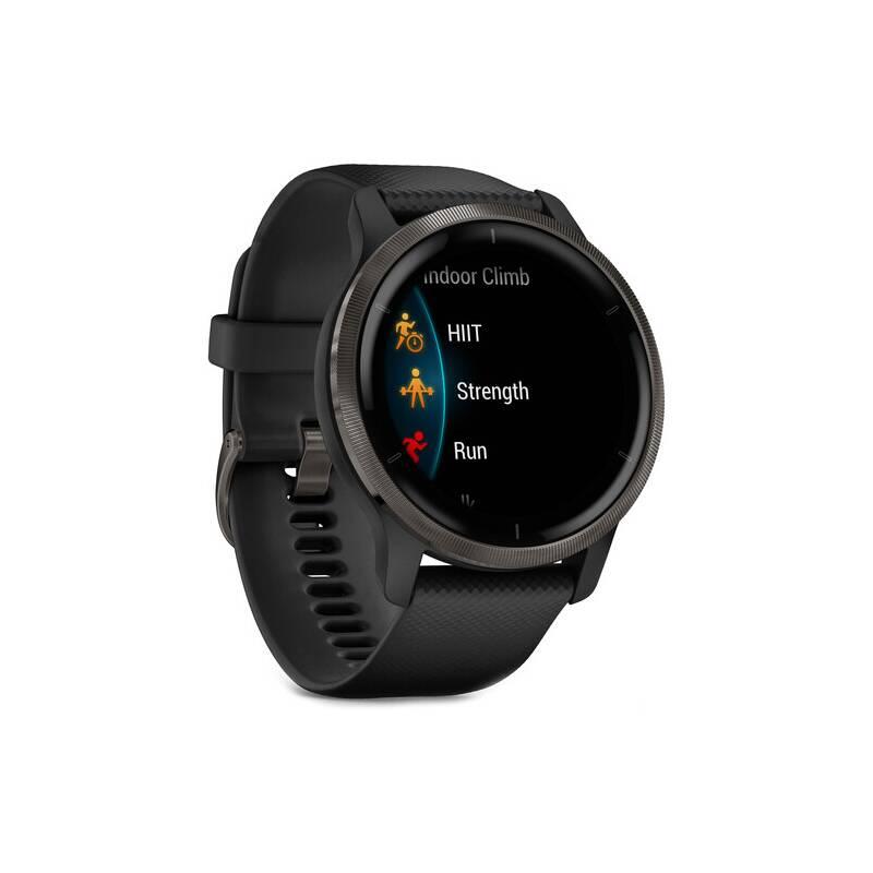 GPS hodinky Garmin Venu2 Slate Black Band
