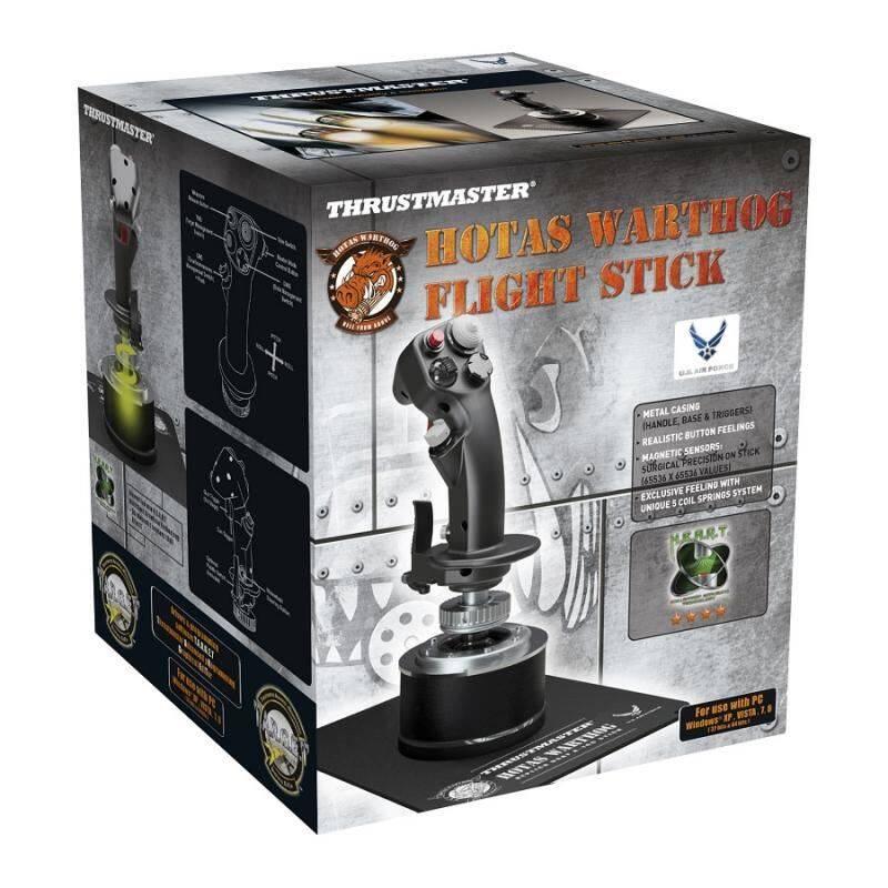 Joystick Thrustmaster Hotas Warthog Stick pro PC černý, Joystick, Thrustmaster, Hotas, Warthog, Stick, pro, PC, černý