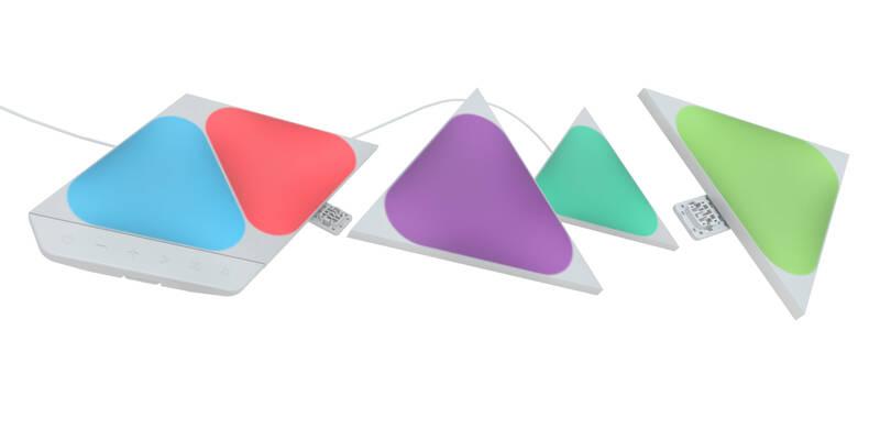 LED světlo Nanoleaf Shapes Triangles Mini Starter Kit 5ks, LED, světlo, Nanoleaf, Shapes, Triangles, Mini, Starter, Kit, 5ks