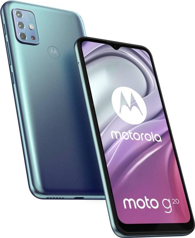 Mobilní telefon Motorola Moto G20 modrý
