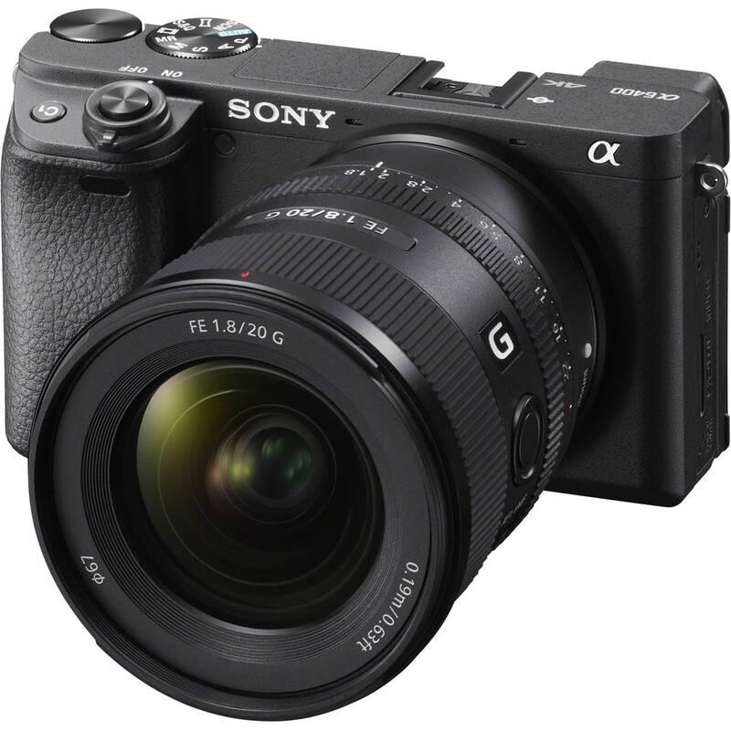 Objektiv Sony FE 20 mm F 1.8 G černý