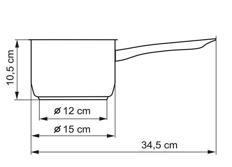 Rendlík Kolimax KLASIK 15 cm - 1,5 l