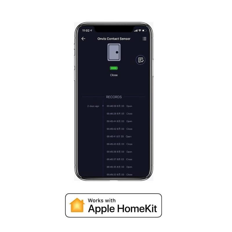 Senzor Onvis na dveře okno – HomeKit, BLE 5.0, Senzor, Onvis, na, dveře, okno, –, HomeKit, BLE, 5.0