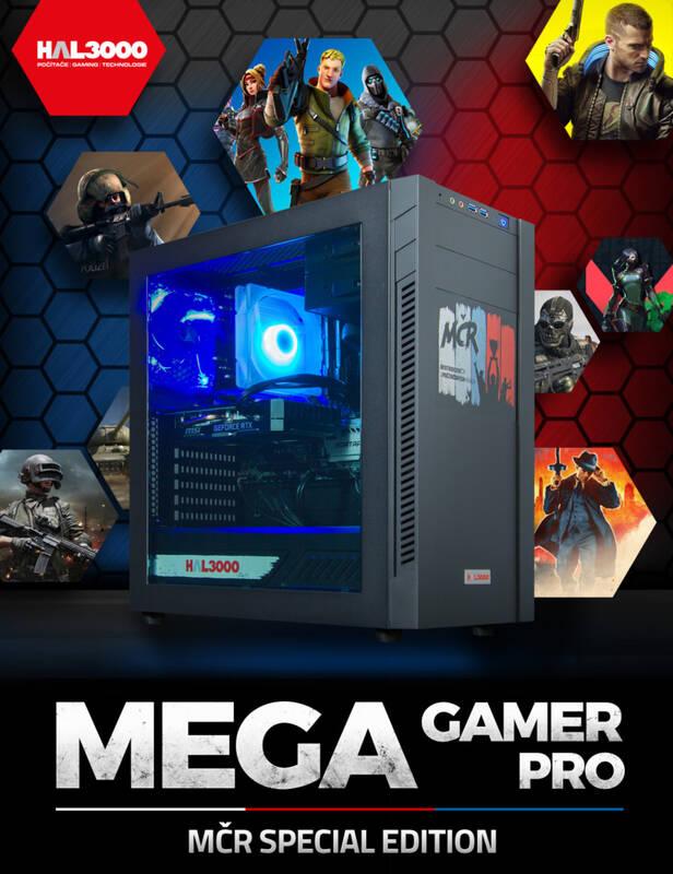 Stolní počítač HAL3000 MEGA Gamer MČR Pro
