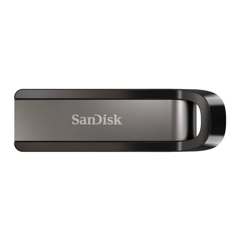 USB Flash SanDisk Ultra Extreme Go 64GB černý stříbrný