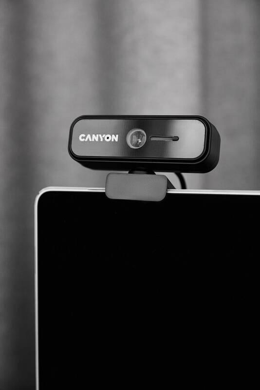 Webkamera Canyon C2 HD 720p černá, Webkamera, Canyon, C2, HD, 720p, černá