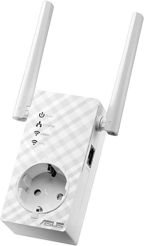 WiFi extender Asus RP-AC53 - AC750 bílý