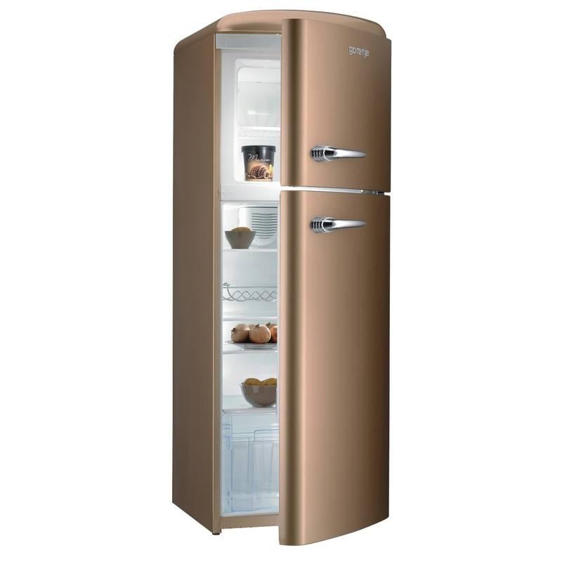 Chladnička Gorenje Retro RF 60309 OCO hnědá