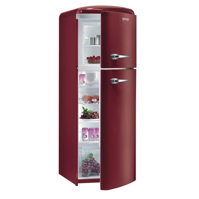 Chladnička Gorenje Retro RF 60309 OR červená