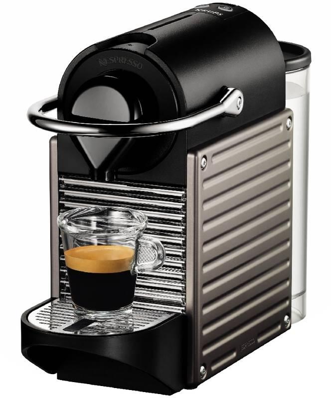 Espresso Krups Nespresso Pixie XN3005 černé šedé