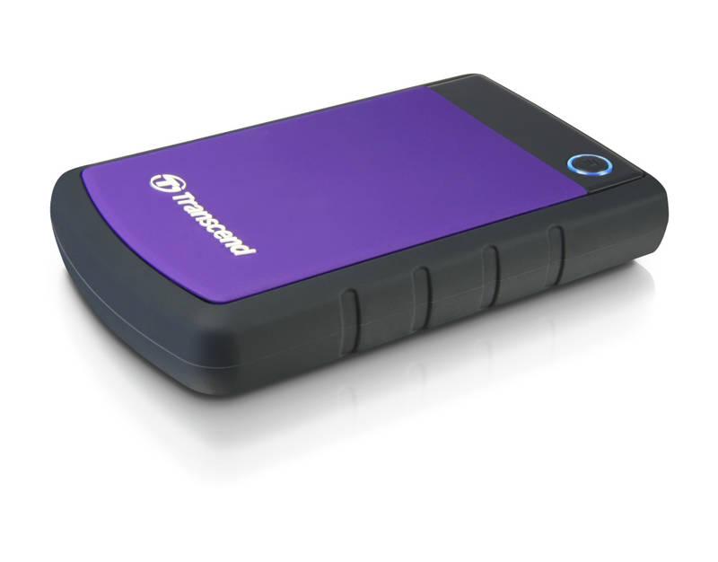 Externí pevný disk 2,5" Transcend StoreJet 25H3P 1TB černý fialový