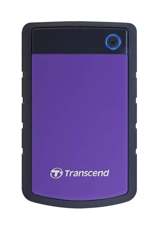 Externí pevný disk 2,5" Transcend StoreJet 25H3P 1TB černý fialový